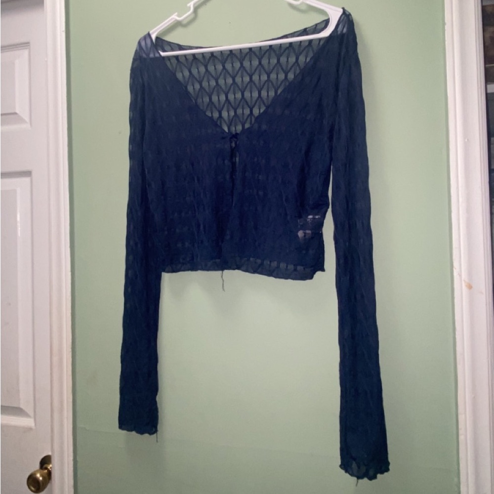 Mesh long sleeve
